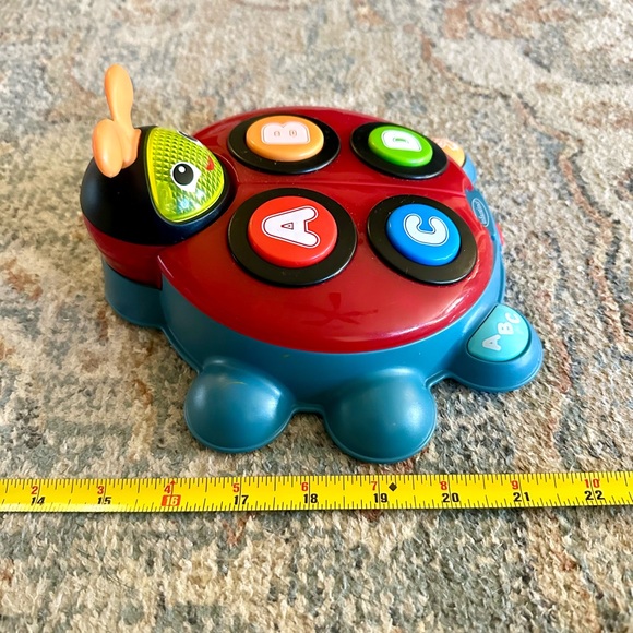 Infantino Alphabet &‎ Colors Learning Beetle Kids Toy - Picture 4 of 7